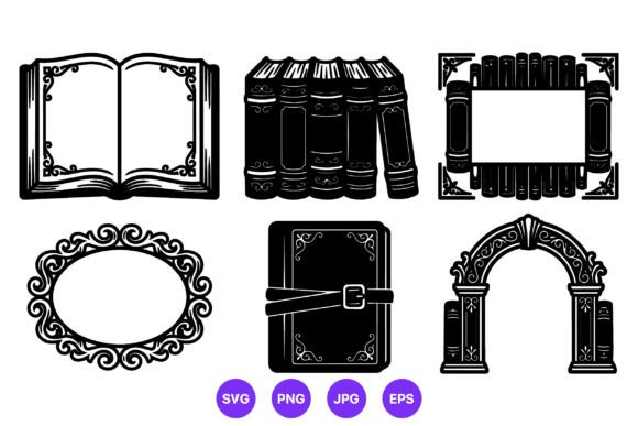 A Craft Pro's Review of Vintage Book Collection Graphics